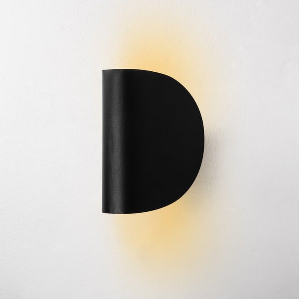 Aplică de perete neagră LED Heybe – Opviq lights-image-2