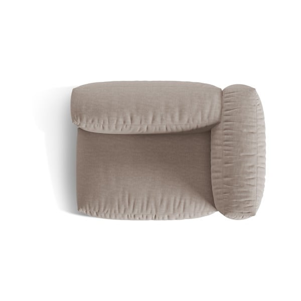 Modul pentru canapea modulară bej (cu colț pe partea dreaptă) Martina – Micadoni Home-image-3