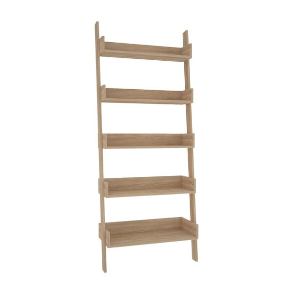 Bibliotecă cu aspect de stejar 80x195 cm Only - Kalune Design