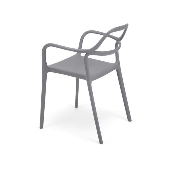 Set 2 scaune dining Bonami Selection Dali Chaur, gri-image-4