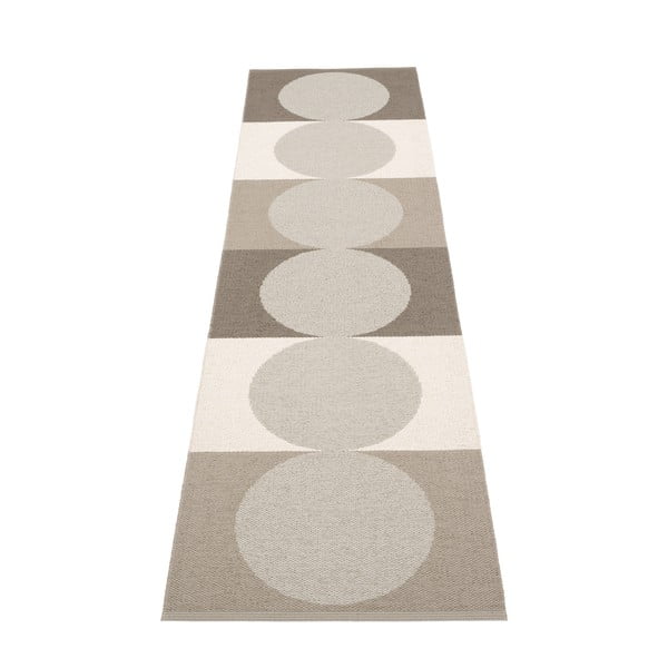 Covor tip traversă pentru interior și exterior gri/crem 70x280 cm Otto Clay – Pappelina-image-2