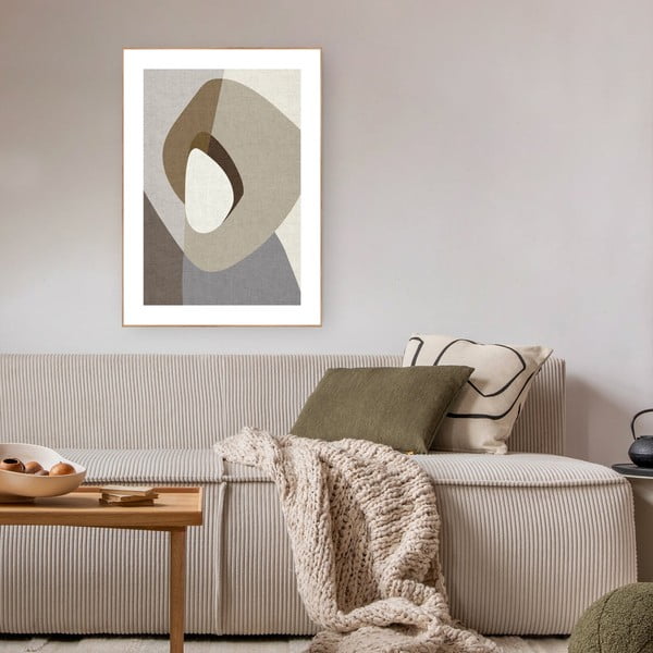 Tablou 70x100 cm Picasa Greige – Malerifabrikken-image-1