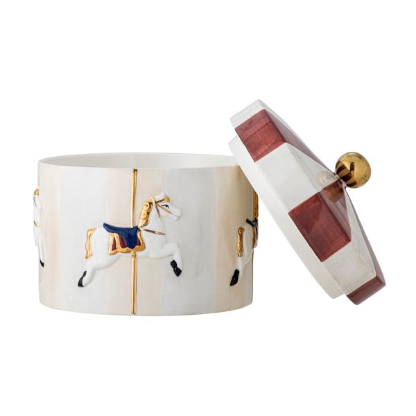 Recipient din gresie pentru prăjituri Merry-go-round – Bloomingville-image-3