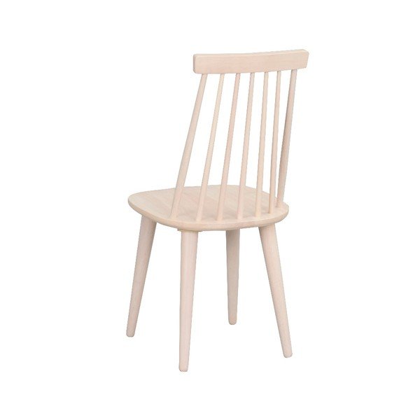Scaun de dining din lemn de cauciuc Rowico Lotta, bej-image-4