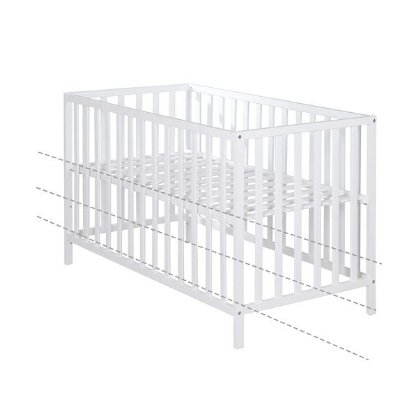 Pătuț alb 60x120 cm Cosi – Roba-image-4