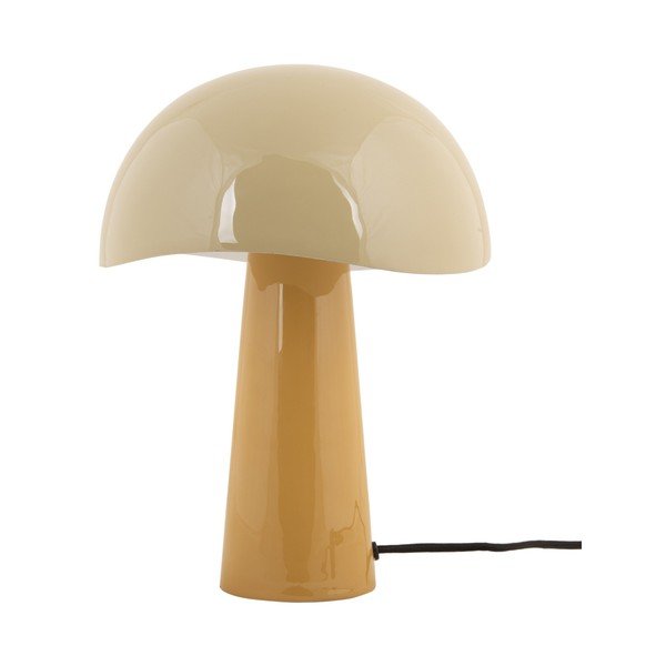 Veioză galben ocru cu abajur din metal (înălțime 33 cm) Grato – Leitmotiv