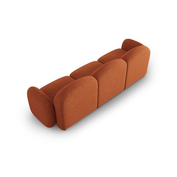Canapea portocalie 272 cm Blair – Micadoni Home-image-4