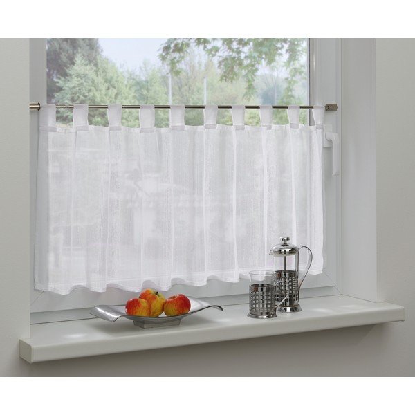 Perdea albă 48x140 cm - Gardinia-image-1