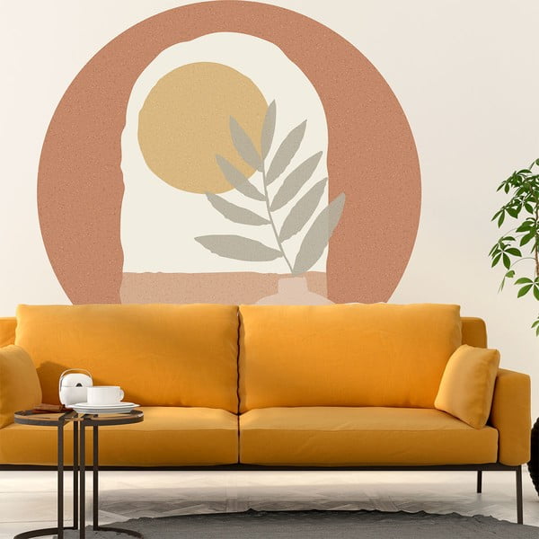 Autocolant de perete 120x120 cm Sunrise and Olive Branch – Ambiance-image-1