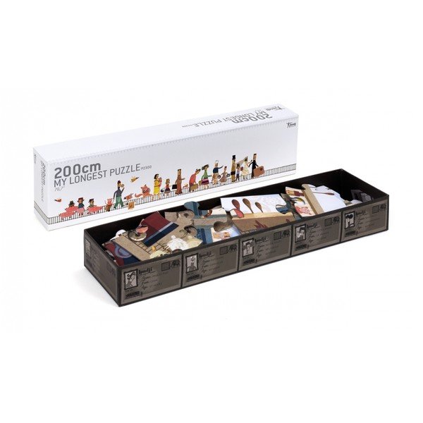 Puzzle lung Londji Cu trenul , 54 piese-image-2