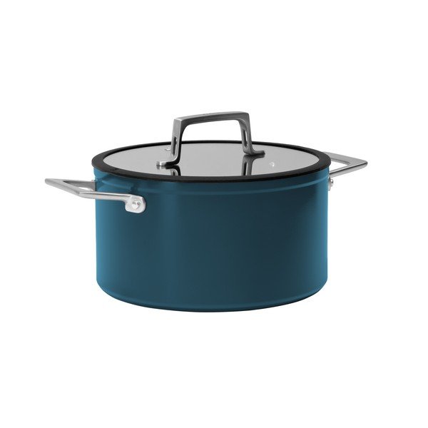 Oală cu capac/cu suprafață ceramică 5,5 l Meda 4.0 – FABINI