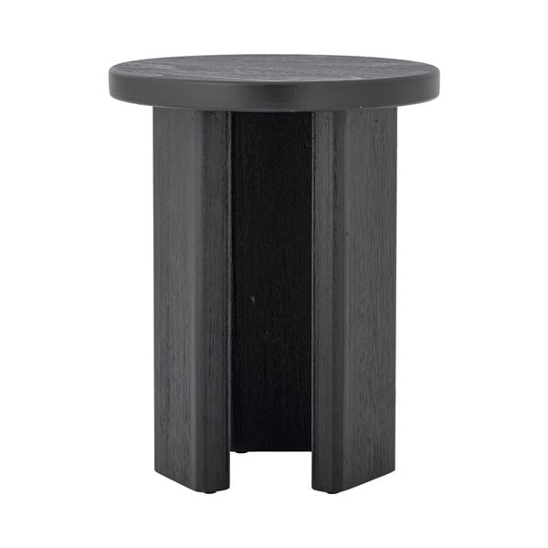 Măsuță auxiliară rotundă cu aspect de lemn de brad ø 40 cm Mimola – Bloomingville-image-2