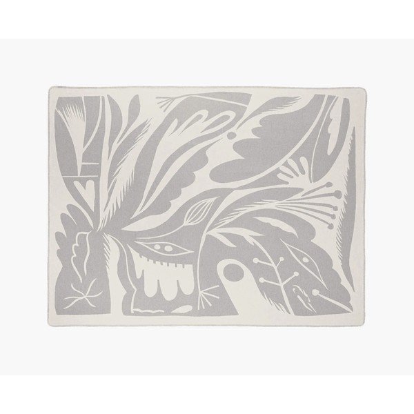 Pătură gri deschis 165x200 cm Lino – noo.ma-image-4