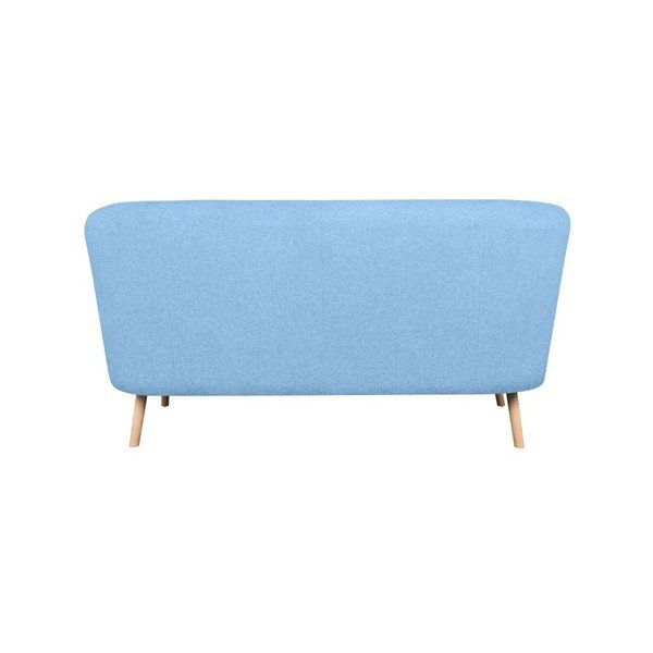 Canapea cu 2 locuri Kooko Home Pop, albastru deschis -image-4