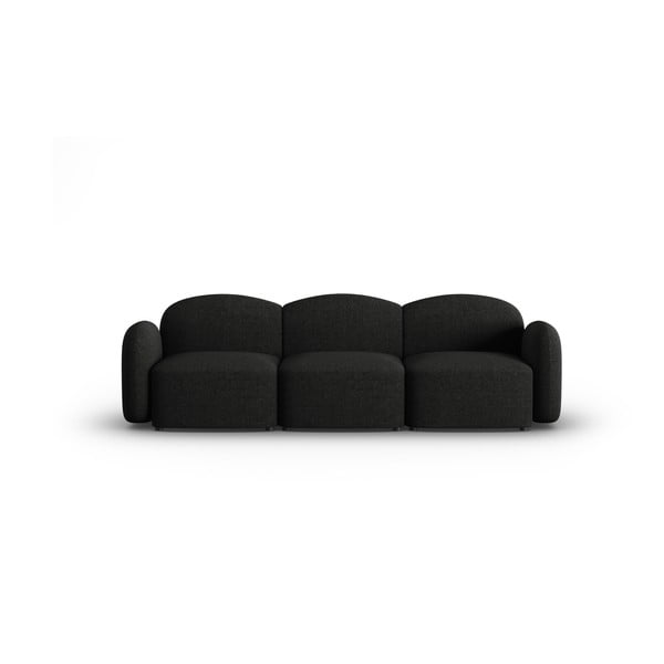 Canapea neagră 272 cm Blair – Micadoni Home