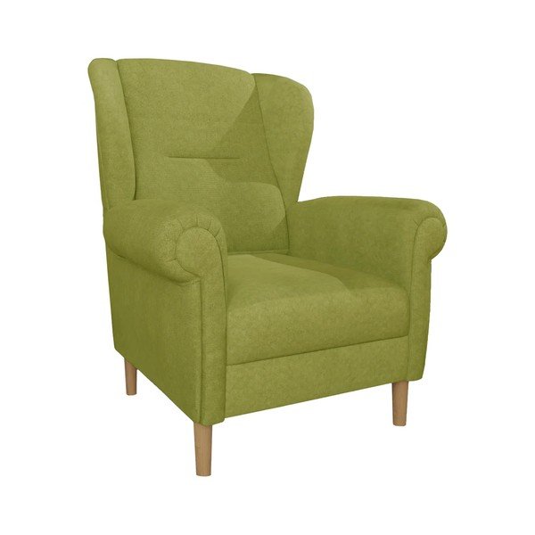 Fotoliu verde wing Swan – Ropez