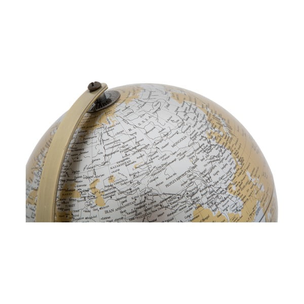 Decorațiune pentru masă Mauro Ferretti Globe, înălțime 28 cm, auriu-argintiu-image-4