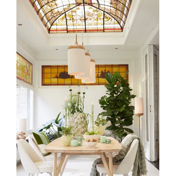 Masă de dining din lemn de mango 100x200 cm Quenza – Light & Living-image-1