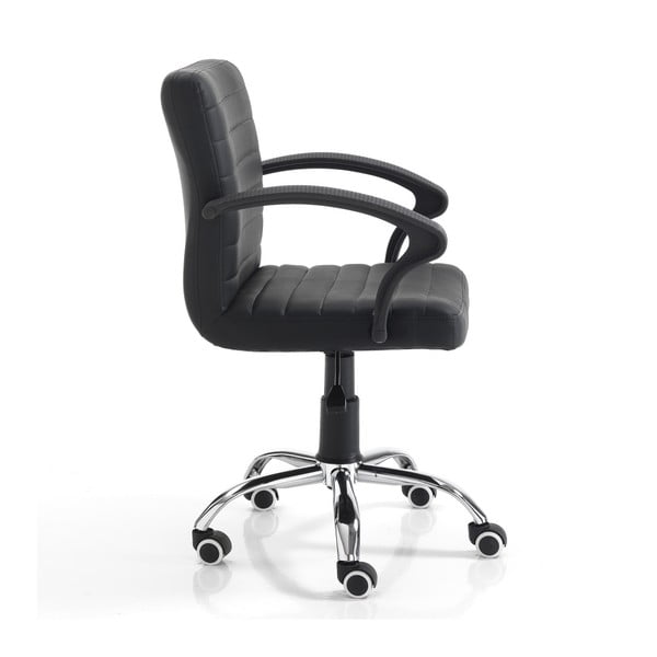 Scaun birou Tomasucci Pany, negru-image-1