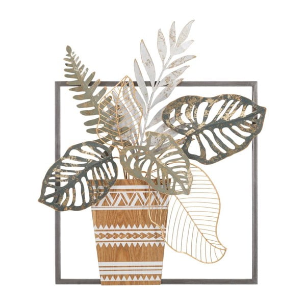 Decorațiune de perete din metal 54x63 cm Vaso – Mauro Ferretti