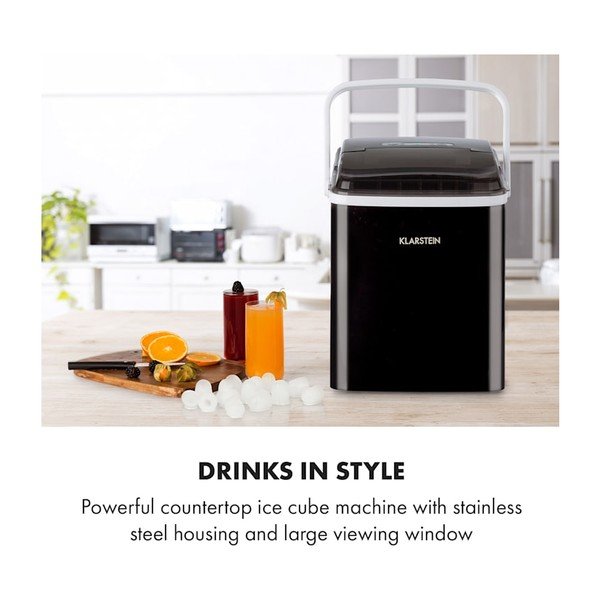 Aparat pentru gheață Klarstein Artic Porter, negru-image-3