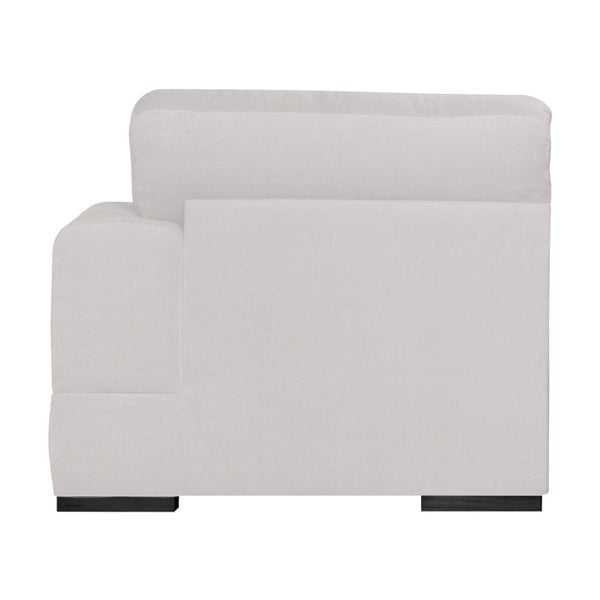 Canapea șezlong Guy Laroche Passion, partea dreaptă, alb-image-4