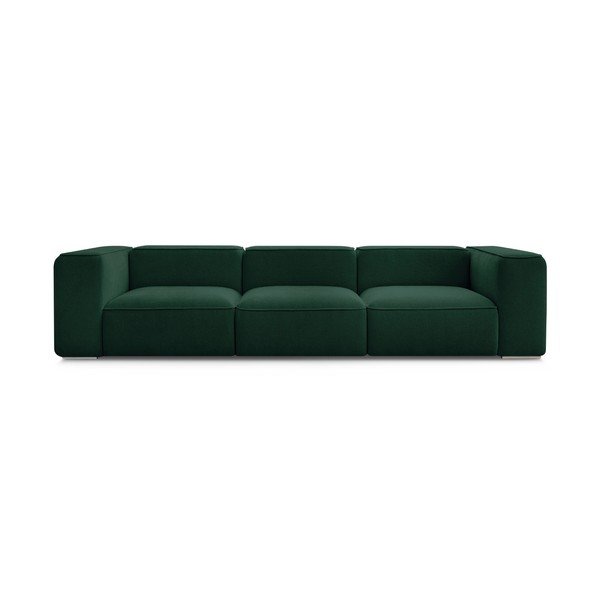 Canapea verde-închis 345 cm Zephyr – Bobochic Paris