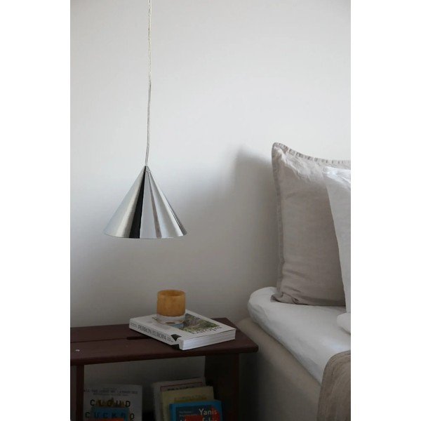 Lustră argintie din metal cu abajur din metal ø 19 cm Tip – Markslöjd-image-1