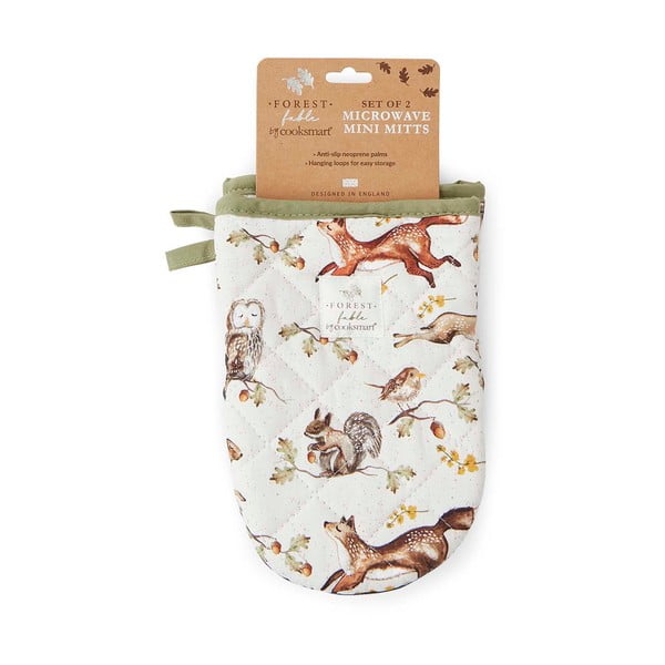 Set de mănuși de bucătărie 2 buc. din bumbac Forest Fable – Cooksmart ®-image-4