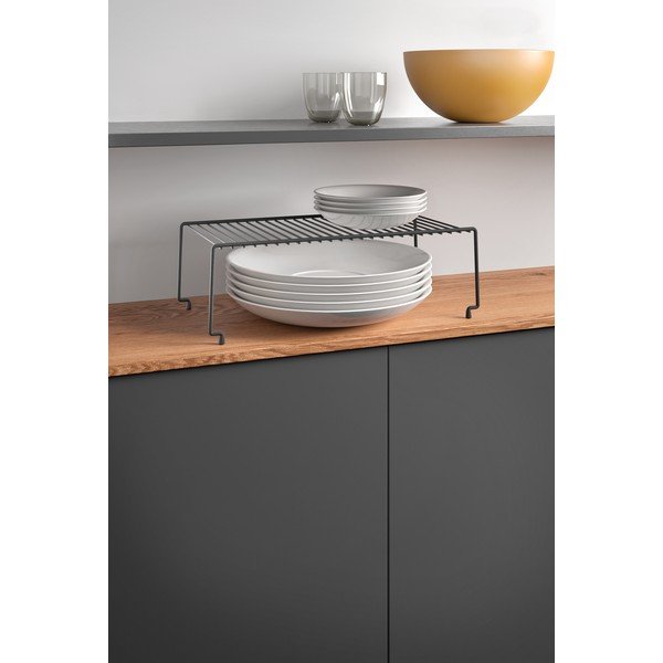 Raft suplimentar pentru bucătărie Metaltex Brooklyn Lava, negru-image-3