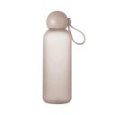 Sticlă bej de călătorie din plastic reciclat 650 ml Tom – Sagaform