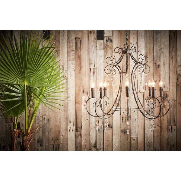 Lustră gri 82x82 cm Brissac – Côté Table-image-1