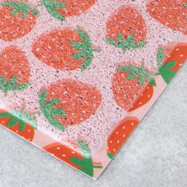 Covoraș de intrare din PVC 40x70 cm Pink Strawberry – Artsy Doormats-image-2
