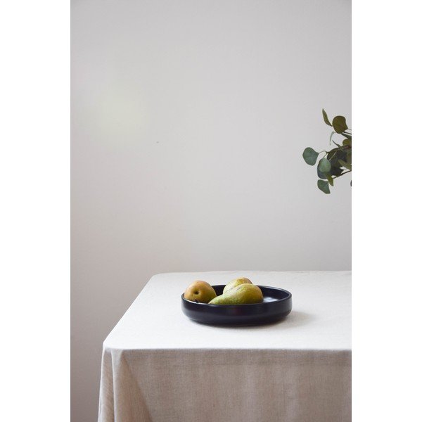 Bol din gresie pentru micul dejun ÅOOMI Luna, ø 16 cm, negru-image-4