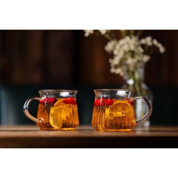 Căni 2 buc. pentru cappuccino/cu perete dublu 320 ml Mia – Vialli Design-image-4