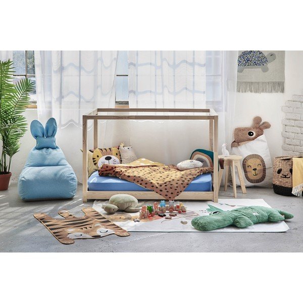 Lenjerie de pat pentru copii din bumbac pentru pătuț 100x135 cm Tiger – Bonami Selection-image-1