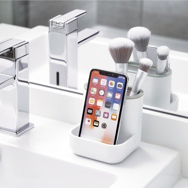 Organizator cosmetice iDesign Cade, alb-image-3