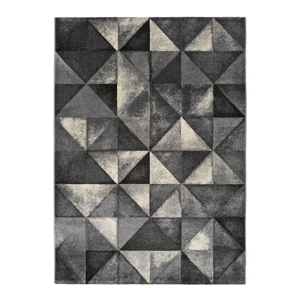Covor Universal Delta Triangle, 57 x 110 cm, gri