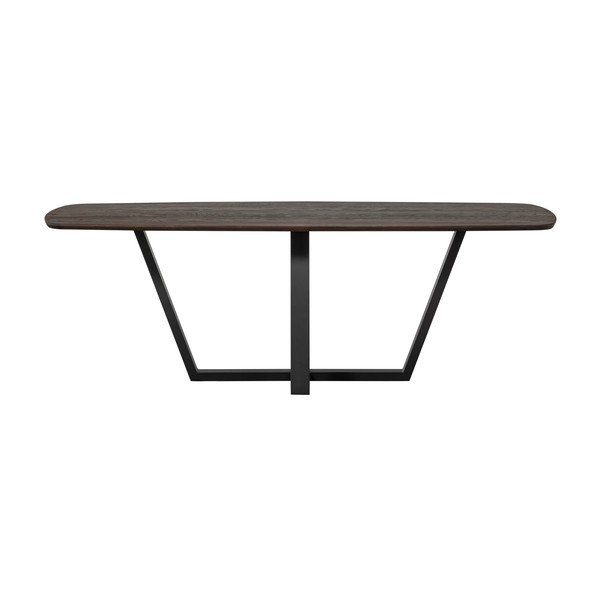 Masă de dining cu blat din lemn de stejar 100x220 cm Tablo – WOOOD