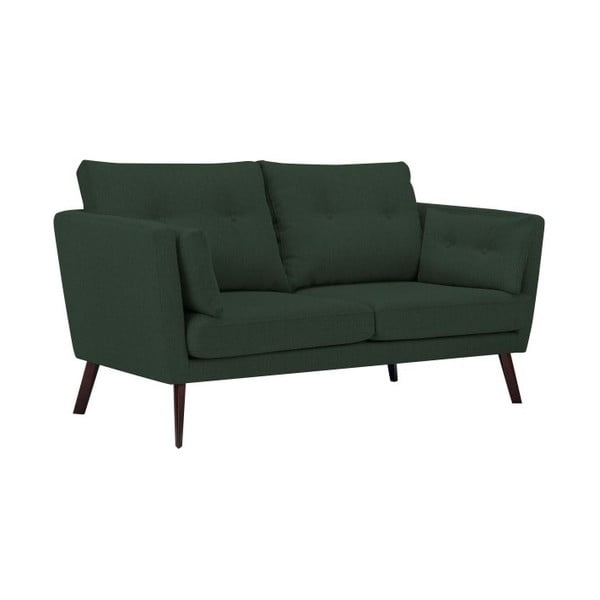 Canapea cu 2 locuri Mazzini Sofas Elena, verde sticlos