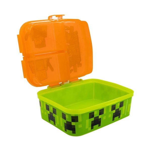 Cutie de gustări pentru copii portocalie din plastic Minecraft – STOR-image-3