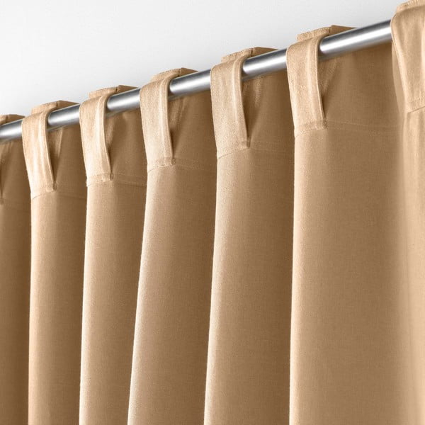 Draperie maro deschis 140x240 cm Mistraline – douceur d'intérieur-image-2