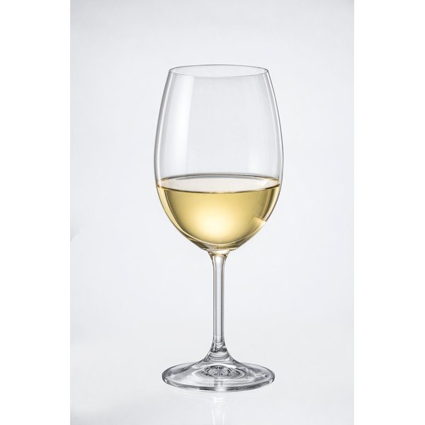 Set 6 pahare pentru vin Crystalex Lara, 450 ml-image-2