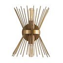 Aplică de perete aurie Kirpi – Opviq lights