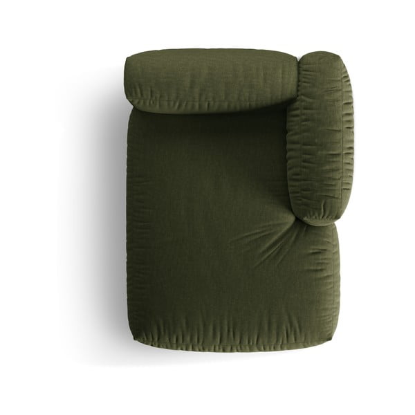 Modul pentru canapea modulară verde (cu colț pe partea dreaptă) Martina – Micadoni Home-image-3