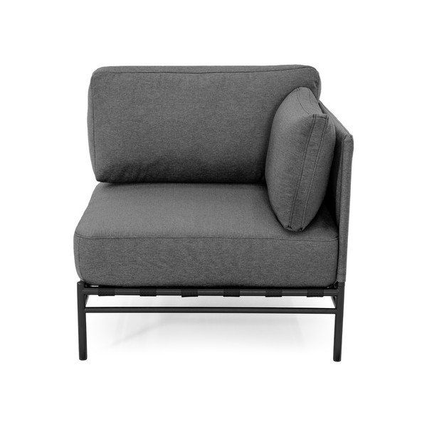 Modul de canapea de grădină gri închis (colț variabil) Dandy – Sit Sit-image-2