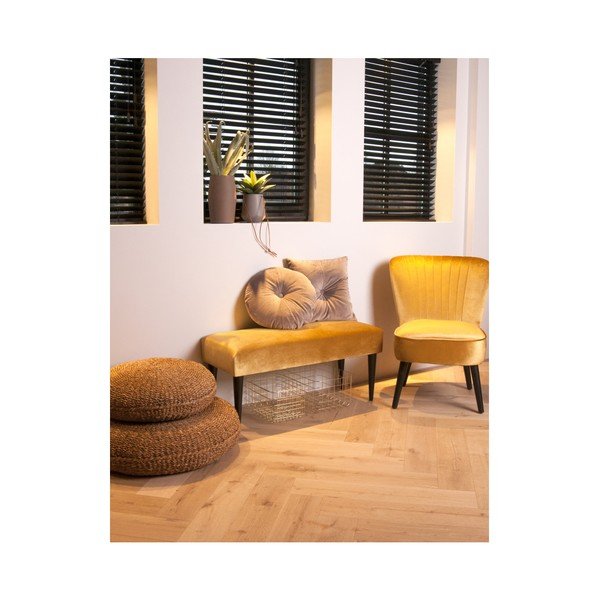 Bancă Leitmotiv Luxury, galben-image-2
