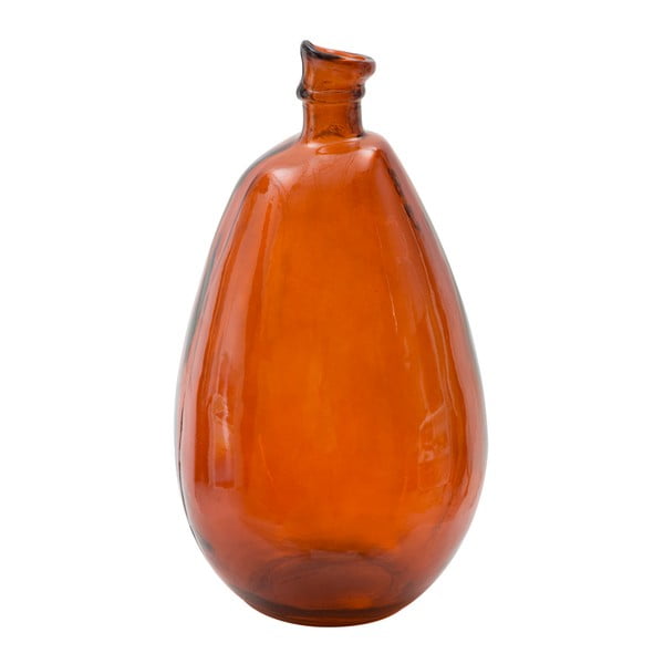 Vază din sticlă reciclată Mauro Ferretti Put, 47 cm, roșu