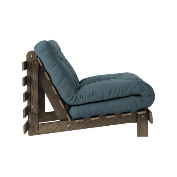 Fotoliu albastru petrol Roots – Karup Design-image-3