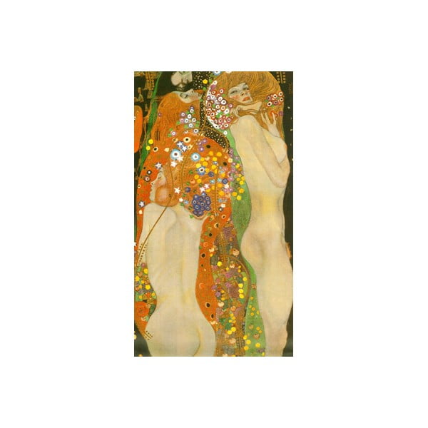Reproducere tablou Gustav Klimt - Water Hoses, 50 x 30 cm